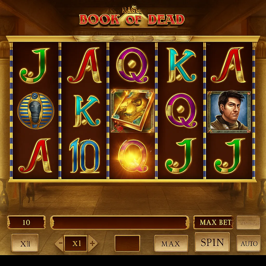 BC.Game - Book of Dead Slot Game - Play'n GO