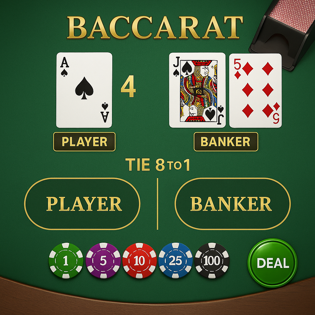 BC.Game - Baccarat Table Game - High Stakes