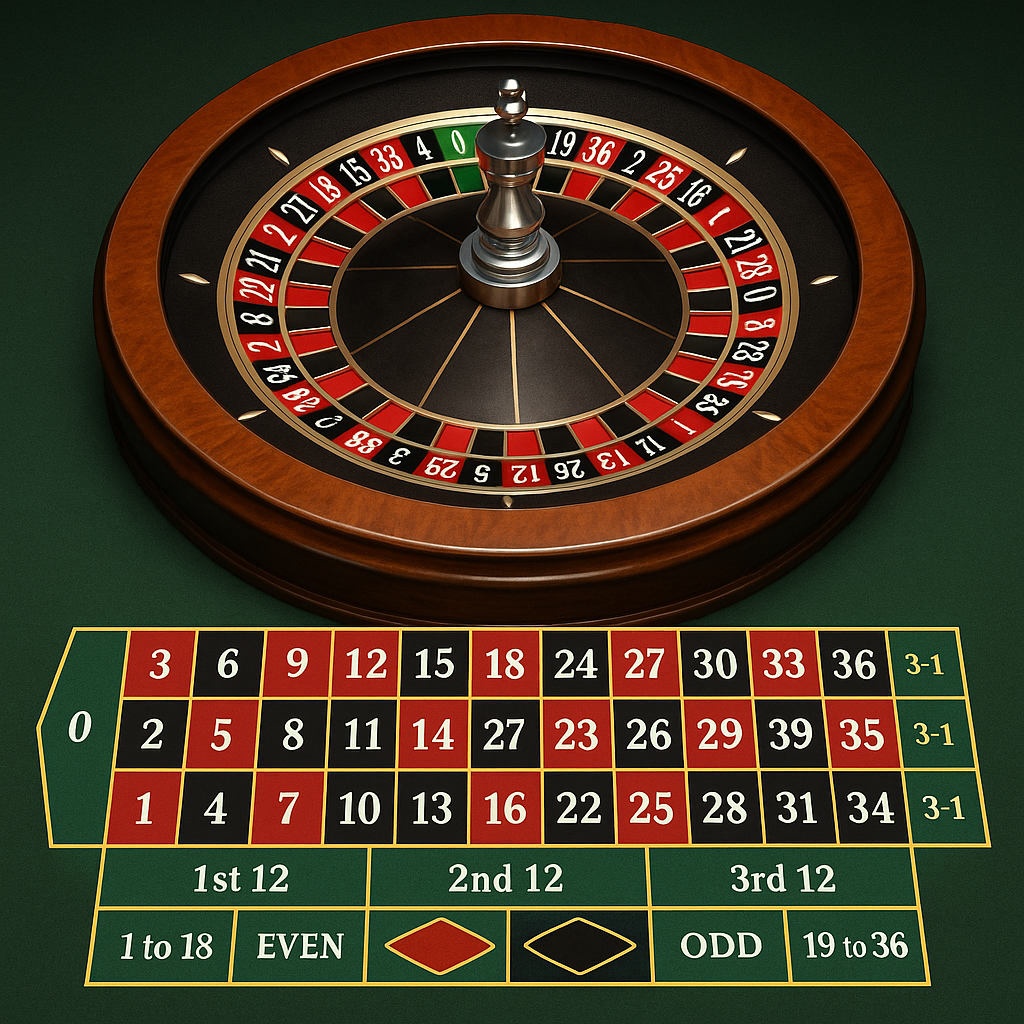 BC.Game - Roulette Table Game - European Wheel